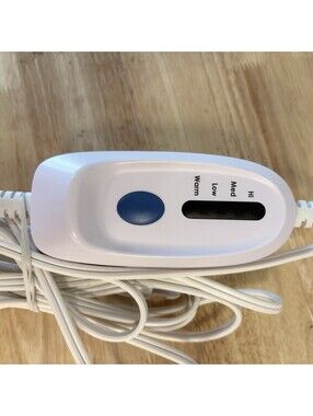 Genuine MaxKare HL-TB-03 HLT1-Y Electric Blanket Pad Controller 100W 3 Prong